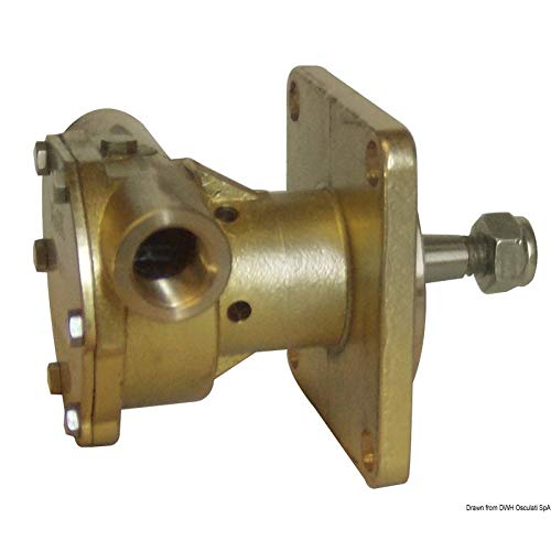 OSCULATI Pompe Nauco 324485 en bronze avec turbine néoprène pour moteur marin
