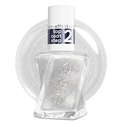 gel by essie Gel Couture Nagellack, Professioneller Top Coat mit Gel-Glanz-Finish & bis zu 15 Tage Halt, Farbe: Diamond Dust, 13,5 ml