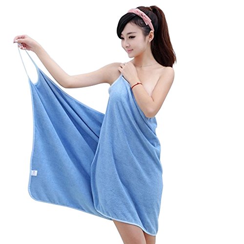 Toalha de banho feminina de microfibra macia de secagem rápida e fácil de usar da Heaven2017