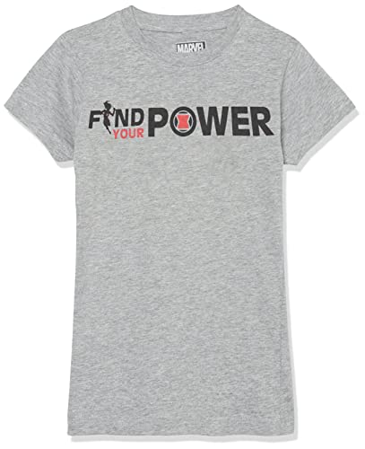 T-shirt Marvel Girl Spy Power Athletic Heather résistant pour fille taille S