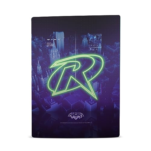 Plaque frontale autocollante Robin en vinyle pour Sony PS5 Digital