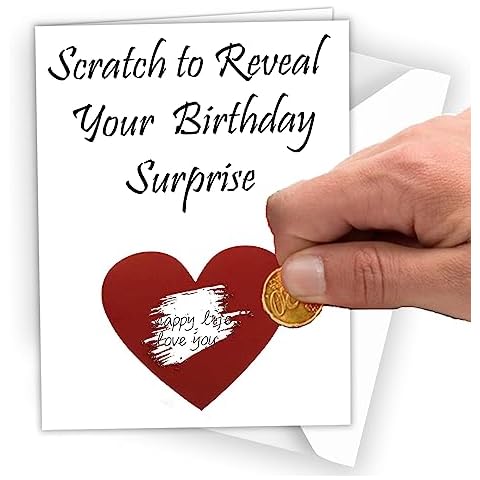 Custom Scratch Card for Birthdays by SMARTEKMEDIA Cover