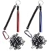 AHIER 2 Pack Wacky Rig Tools with 200 PCS Worm O Rings, Wacky Worm Kit for Stick Soft Baits