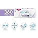 WaterWipes Sensitive+ Soothing Wipes, 3-In-1 Cleans, Cares, Soothes, 99% Water with Botanical Extract, Unscented & Hypoallergenic Baby Wipes, 360 Count (6 Packs)