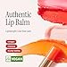 athé Authentic Lip Balm – Tinted Lip Balm Stick with Madecassoside & Skincare-Grade Botanical Complex | Ceramide, Squalane & Peach Extract | K-Beauty | Fragrance-Free Vegan Formula