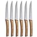 San Ignacio Set 6pc cuhillos de carne chuleteros acero inoxidable Ordesa