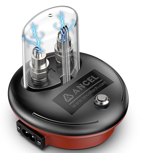 Deal: (Upgraded SP02) ANCEL SP20 Spark Plug Tester, One-Click Operation Dual Holes Test, Automotive Motorcycle Spark Tester Tool with Protective Cover for 110-120V Power Supply