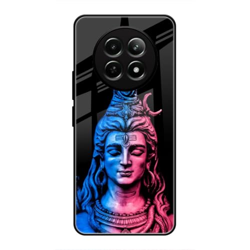 Image of SmashItUp Mahadev | God | Mahakal Designer Printed TPU Metal Case Mobile Back Cover for Realme 12x / Realme 12 / Realme 13 / Realme C65 / Narzo 70x (5G)