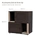 Double Cat Litter Box Enclosure Furniture with 2 Scratching Posts & Mats, 2-in-1 Hidden Cabinet for 2 Cats, Large Dual Litter Box Cabinet Odor Control with Storage Walnut