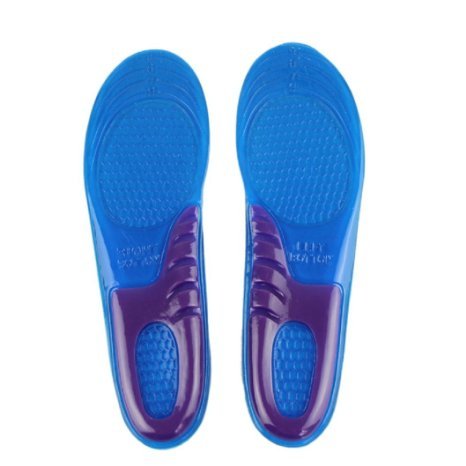 Plantillas ortopédicas de gel de silicona HiiBaby unisex 278 mm miniatura 1