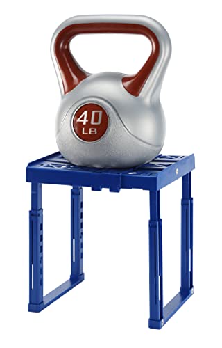 Image of Adjustable Locker Shelf Strong ABS Plastic - Width Adjusts from 8 inch-12.5 inch & Height Adjusts from 10 inch-14 inch - Patented Design - Beware of imatations - (Blue)