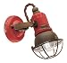 Produktbild ferroluce Retro Strahler LOFT E14, 46 W, Rot, 9 x 9 x 18 cm