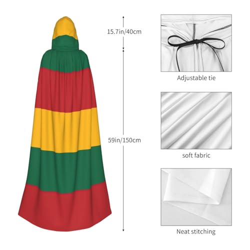 Cape à capuche Lituanie pour réussir votre déguisement de cosplay