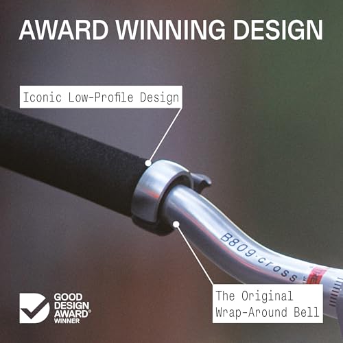 Oi Bell Aluminium Bike Bell, Small/22.2mm, Silver