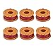 LBK 6-Pack Replacement 10-Foot Grass Trimmer/Edger Spool Line, Compatible Model Worx WA0010