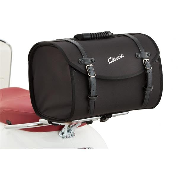 Generico Borsa bauletto valigia SIP CLASSIC 35 LT. nera per portapacchi vespa e lambretta