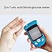 Uric Acid Blood Glucose Monitor, 700 Data Records Prevent Interference 50 Pieces Lancets 50 Pieces Test Strip Blood Glucose Monitor Kit for Daily Use