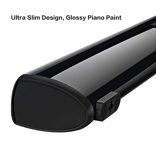 Saiyin Sound Bar, Sound Bars For Tv With Subwoofer, Soundbar Ultra Slim 24 Inch, 2.1 Channel Tv Speakers Surround Sound System Optical//Coxial/Bluetooth/Aux, Wall Mountable #TOP3