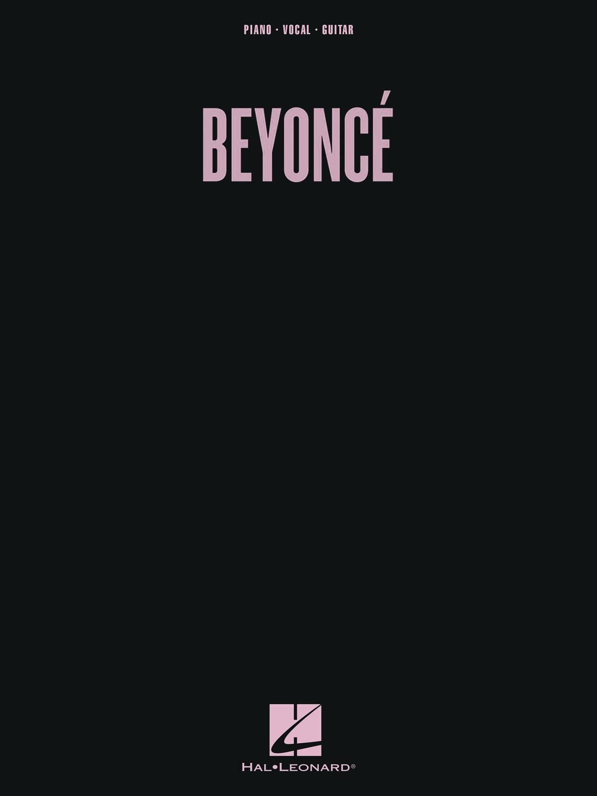 Beyoncé - Piano, Vocal and Guitar