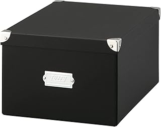 【Toffy/トフィー】 マジックボックス (L) NTMX-002 収納 カンタン組み立て レトロカラー Large リッチブラック NTMX-002RB