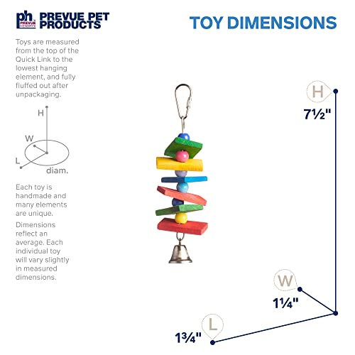 Prevue Pet Products Sound & Movement Bodacious Bites Ding Bird Toy 60950 #TOP1