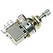 Dopro Guitar Bass Push Push Pot(No Pull Anymore) Audio Taper Guitar Potentiometer Pots with USA/Imperial Brass Shaft A500K