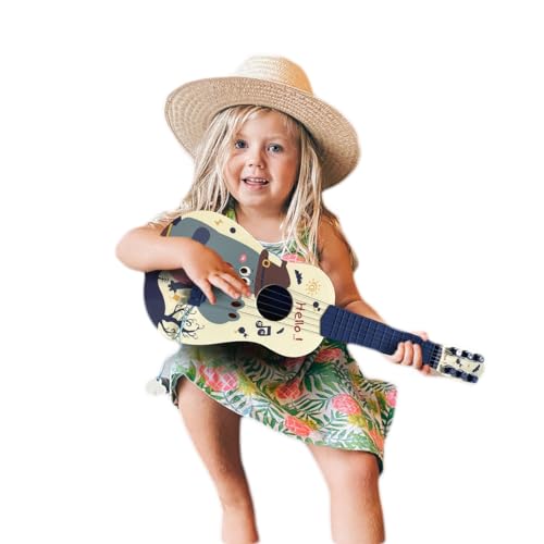 WEY&FLY Kids Toy Guitar, Baby & Toddler Musical Instrument, Blue