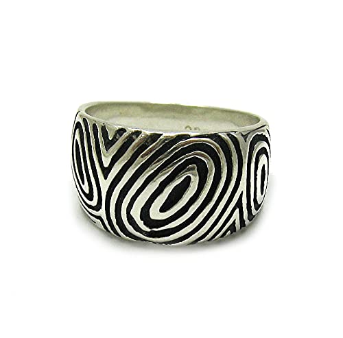 Bague en argent massif 925 R001305 : alliance anneau femme homme en argent véritable poli