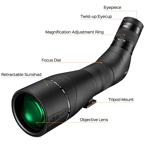 Gosky EagleView Spotting Scope 2060x 85 HD Spotter Scope