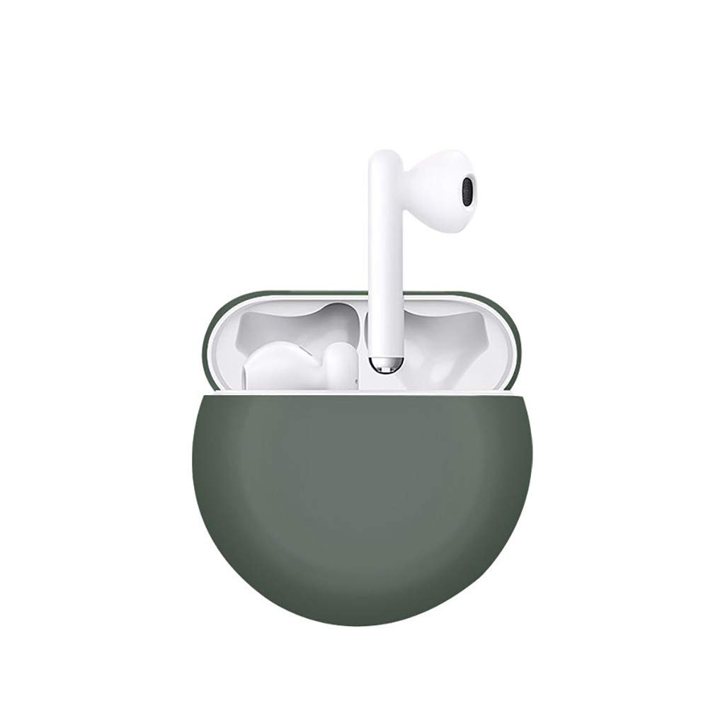 Aleola Case Compatible with Huawei Freebuds 3 Case, Silicone/Shock & Scratch-Resistant, Durable Protective Cover Anti-Lost with Carabiner