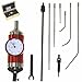 TZZES Metal Coaxial Centering Dial Test Indicator Center Finder Milling Tool 0.01mm Accuracy for Measuring Gauging Tools(red)