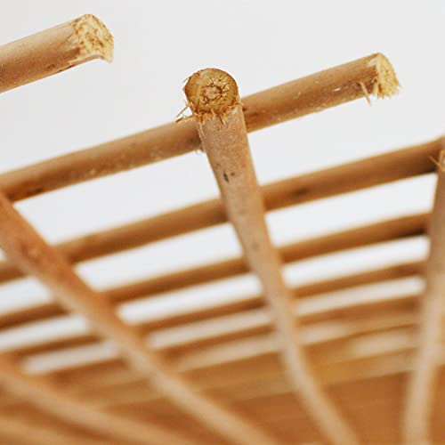 Backyard-X-Scapes-Expandable-Peeled-Carbonized-Willow-Wood-Trellis-for-Climbing-Plants-Lattice-Panel-Fence-Support-36-in-H-x-72-in-L Backyard X Scapes Expandable Peeled Carbonized Willow Wood Trellis for Climbing Plants Lattice Panel Fence Support 36 in H x 72 in L
