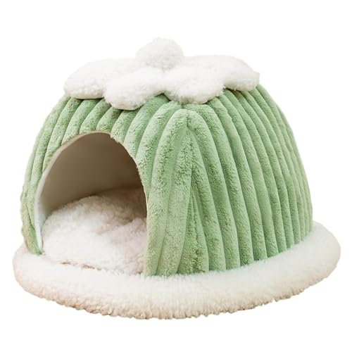 Cama para gatos suave para perros pequeños que sufren frío en exteriores 2