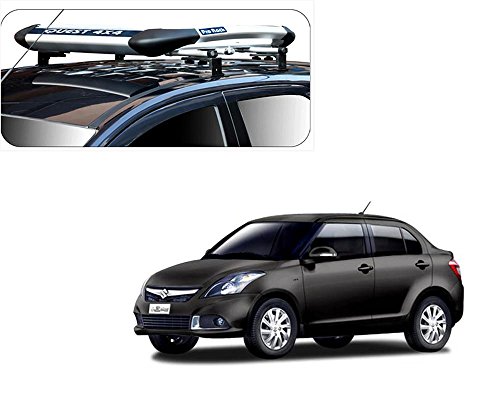 Auto Pearl Alluminium Car Roof Quest Luggage Carrier 4X4 Silver for – Swift Dzire Type-3