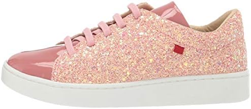 Marc Joseph New York Kids Boys/Girls Leather Made in Brazil Sneaker, Blush Panent/Glitter, 13 Little | Image 7