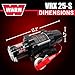 WARN VRX 25-S Powersport Winch – 2,500 lb Pulling Capacity, Synthetic Rope, Sealed Motor, All-Metal Gear Train, Waterproof Design for ATV/UTV Recovery and Trail Riding