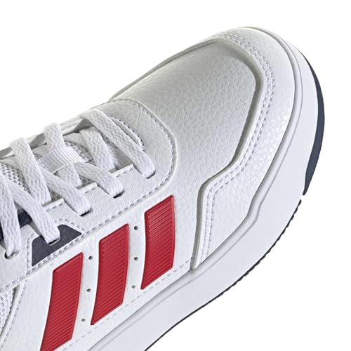 adidas Unisex Kinder Tensaur Sport 3.0 Kids Shoes, FTWR White/Collegiate Red/Collegiate Navy, 38 EU – Ansicht 5