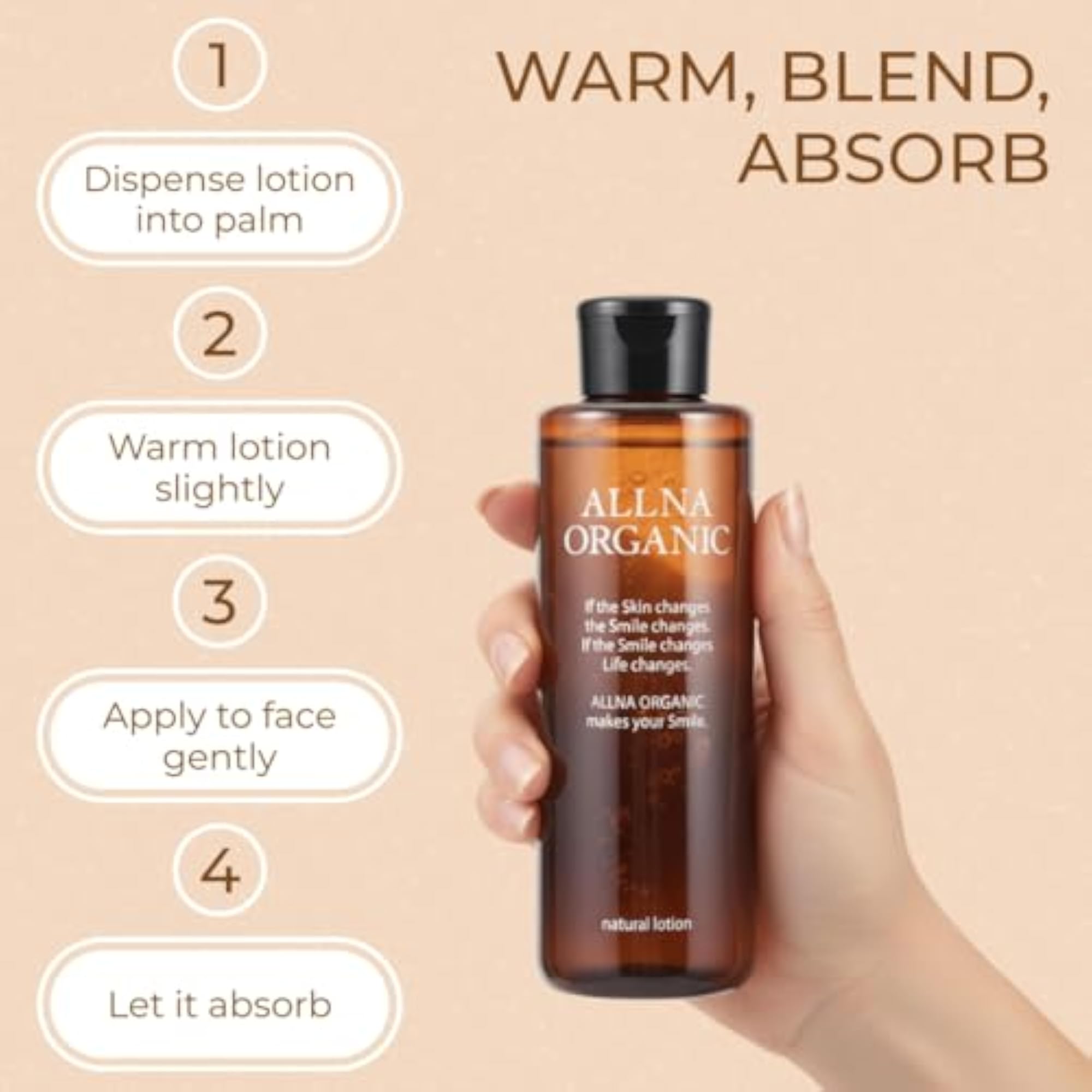 High Moisturizing Organic Lotion, 6.8 fl oz