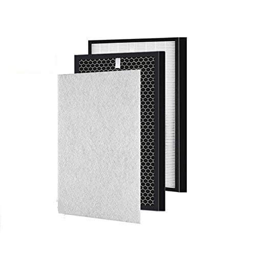 Image of ILoveCleanAir Replacement Filter Set Compatible for Sharp FP-J80M-H & FP-J60M-W Air Purifier-(Size HEPA-450X250X38mm, and Carbon 450X250X10mm) with Pre-Filter (ONLY Filter Set NOT The Purifier)