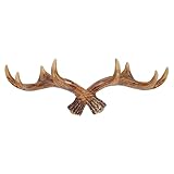  Alipis Brancher Décorations De Casquette Portemanteau En Bois De Cerf Crochet En Bois Vintage Mural Cintres Muraux Tête De Cerf Muraux De Tête Porte-serviettes Clé Résine Ancien