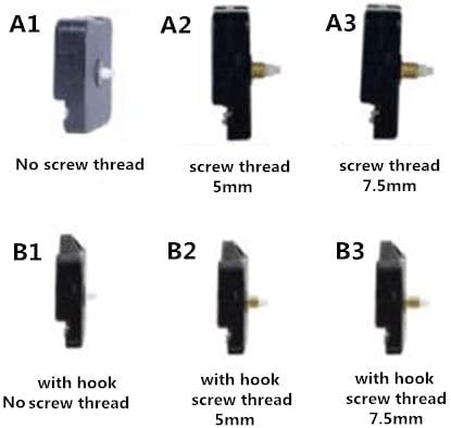 Clock Parts & Accessories 1pc Multiple Types Quartz Wall Clock Movement Mechanism DIY Repair Tool Parts Kit Professional and Practical M2188 (Color: A1)
