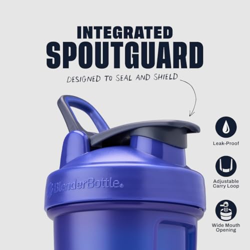 Image of BlenderBottle Classic V2 Shaker Bottle Perfect for Protein Shakes and Pre Workout, 28-Ounce, Reflex Blue