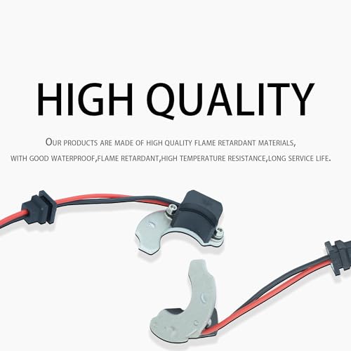 Image of AC905535 Electronic Ignition Module Harness Waterproof Compatible with 1954-1981 VW Beetle Super Beetle Karmann Ghia Campmobile Fastback Squareback 009 1.1L 1.2L 1.3L 1.5L 1.6L 1.7L 1.8L