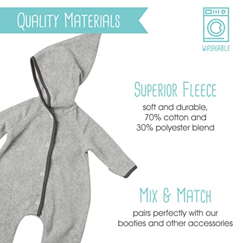 Zutano Unisex Baby Cozie Fleece Elf Romper4