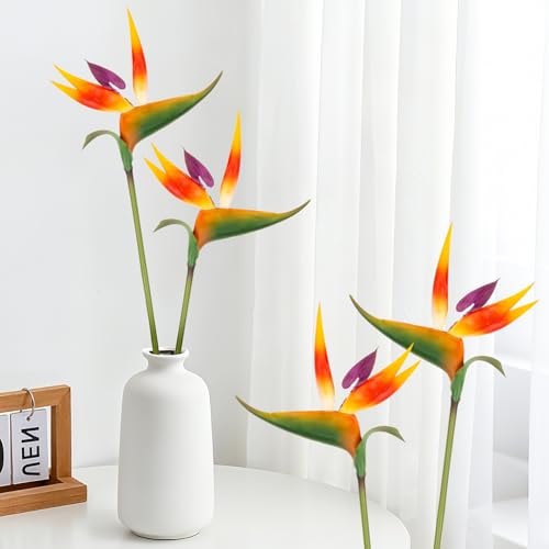 Bird of Paradise Artificial Plant - 2PCS RAINFLOW UV Resistant