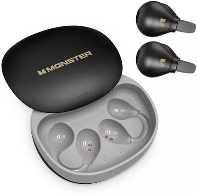 Auriculares Monster AC500 Pro e funda de carga con cargador interno View