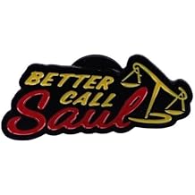 Better Call Saul Goodman Breaking Bad TV Show Title Logo 1.25" Enamel Pin Badge