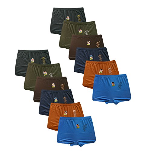 Image of DORA DORA Baby Boys and Girls Kids Briefs Plain Cotton Drawer Inner wear Combo Pack Offer