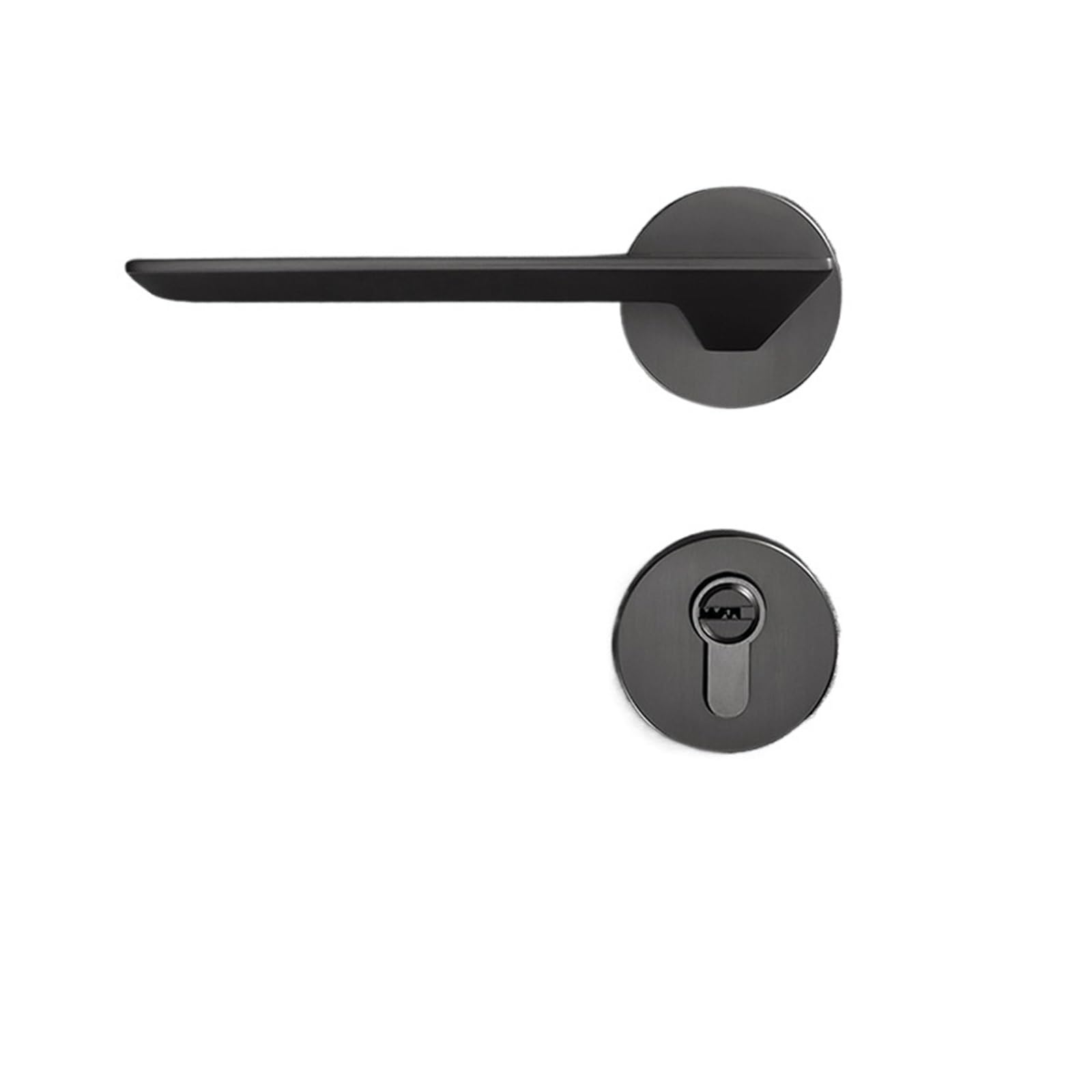Aepqbgqj One Color Zinc Alloy Minimalist Magnetic Silent Mechanical Solid Wood Split Lock