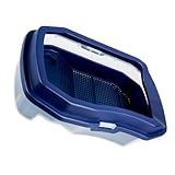 Acuario para tortugas: fabricado en plástico resistente y duradero, ideal para la alimentación de tortugas